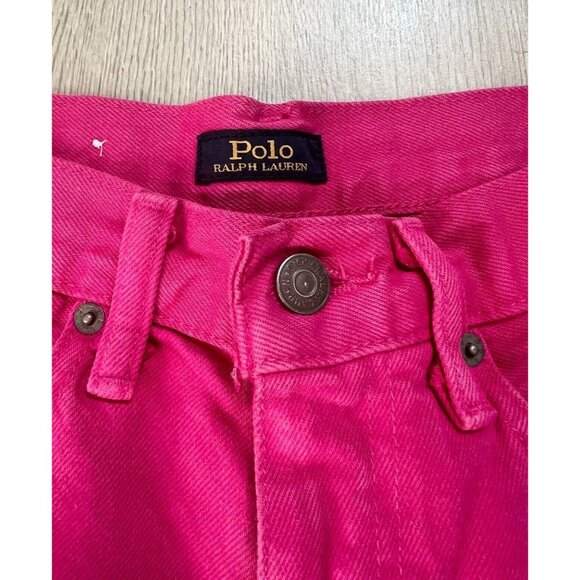 Polo Ralph Lauren Hot Pink Cutoff Shorts W 29 L 14 - Picture 4 of 10